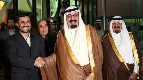 Raja Abdullah dan Ahmadinejad